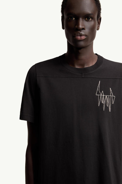 Moncler Moncler + Rick Owens Girder Cotton T-Shirt Black Black