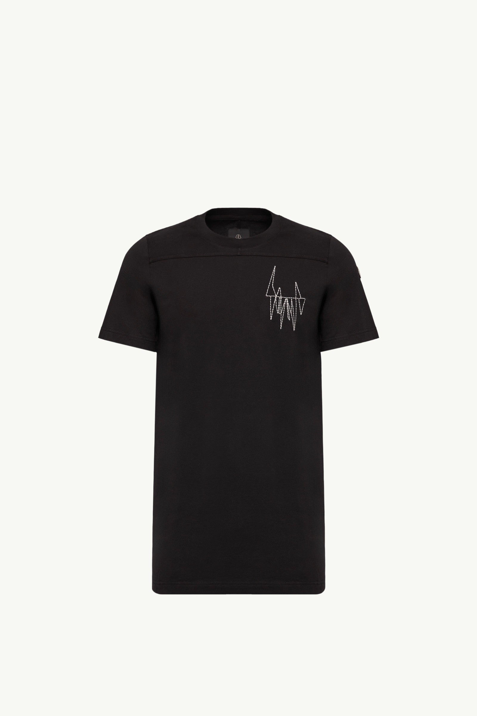 Moncler Moncler + Rick Owens Girder Cotton T-Shirt Black Black