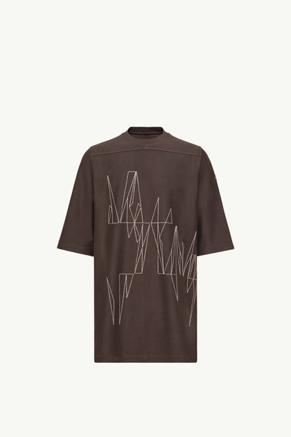 Moncler Moncler + Rick Owens Jumbo Cotton T-Shirt Brown Brown