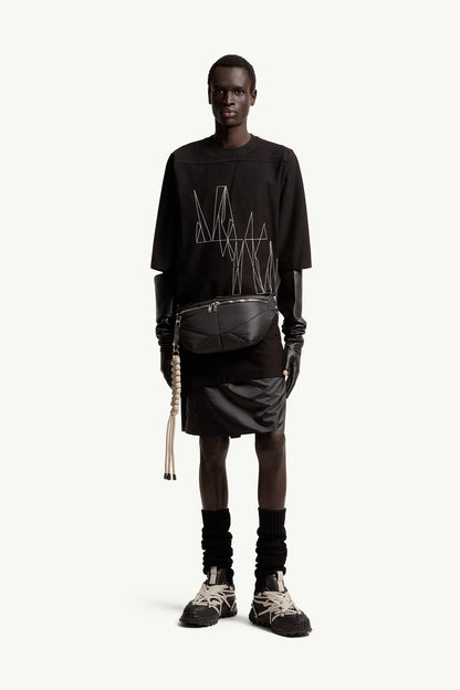 Moncler Moncler + Rick Owens Jumbo Cotton T-Shirt Black Black