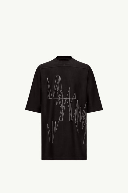 Moncler Moncler + Rick Owens Jumbo Cotton T-Shirt Black Black