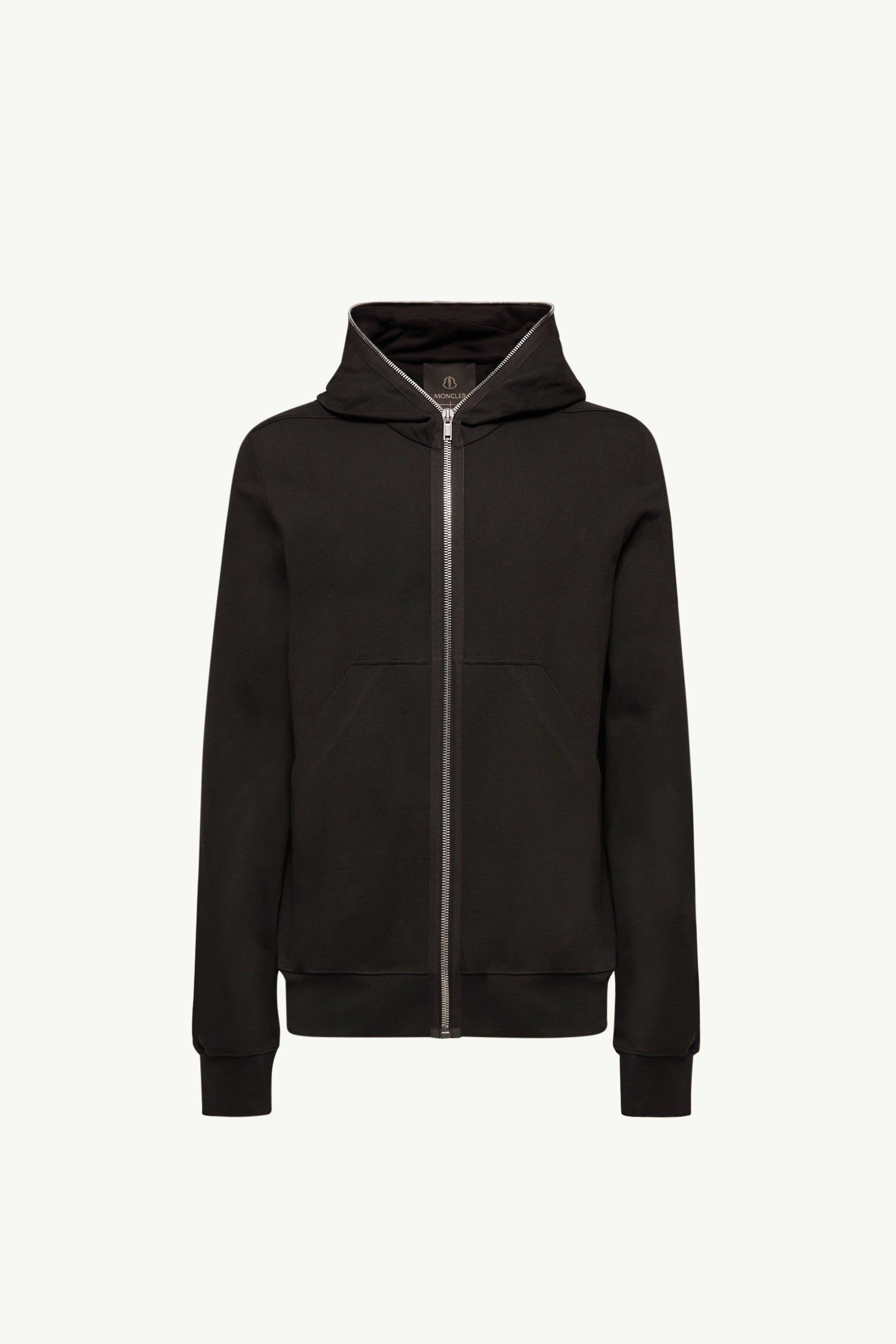 Moncler Moncler + Rick Owens Cotton Ziplock Hoodie Black Black