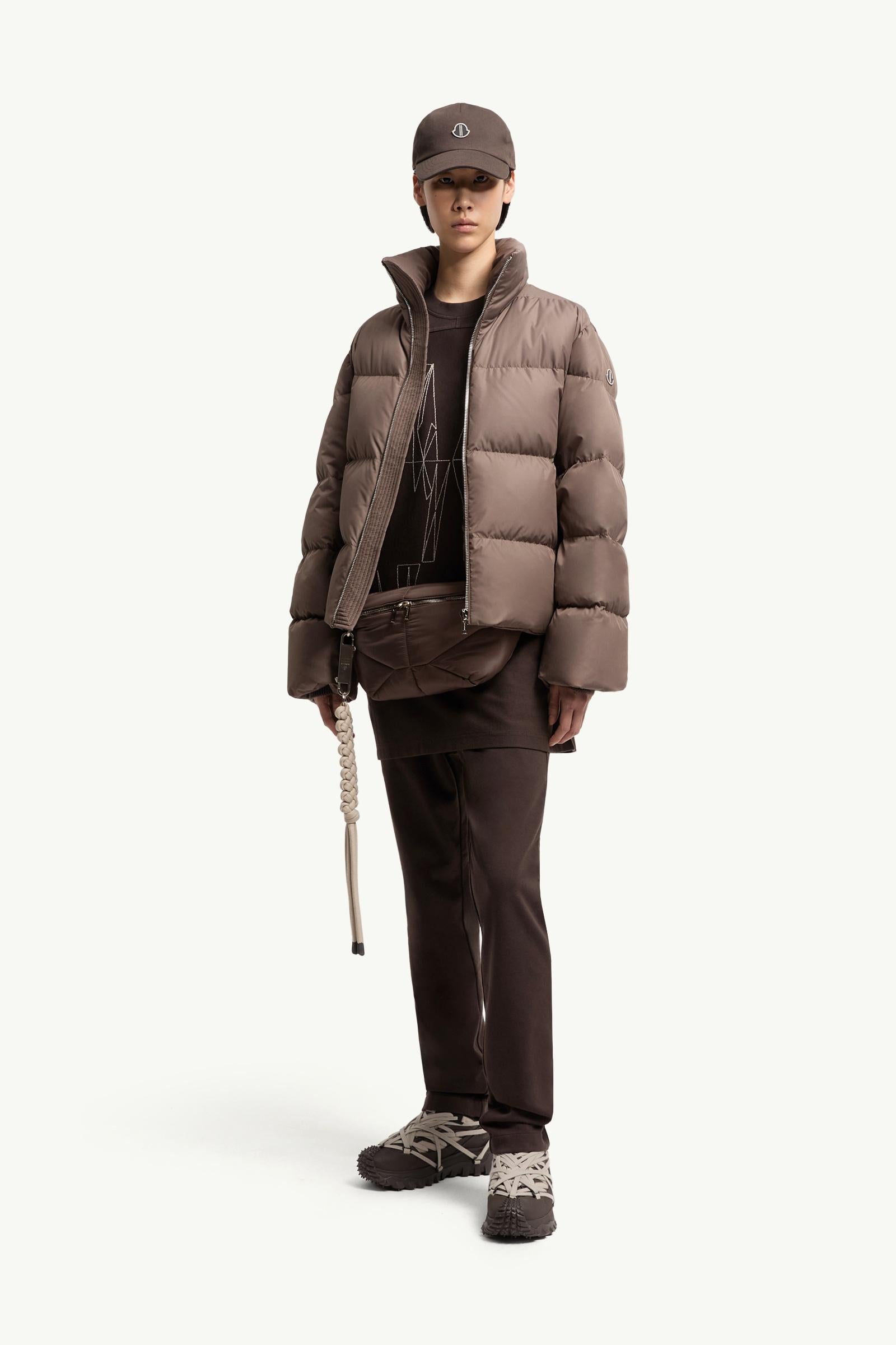 Moncler Moncler + Rick Owens Cotton Sweatpants Brown Brown