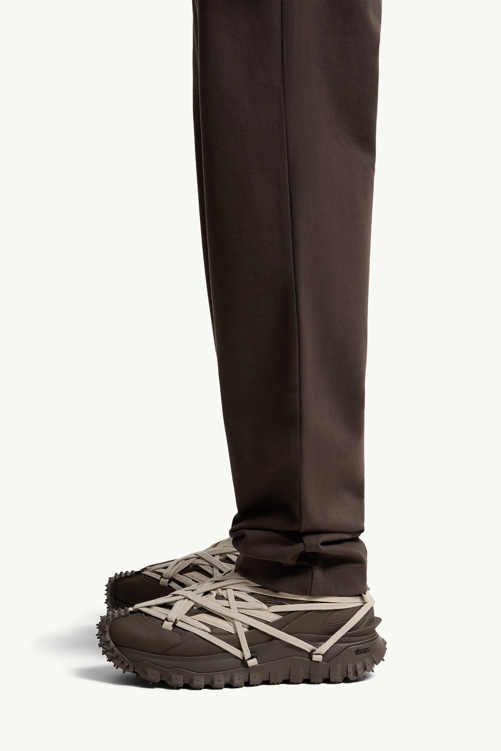 Moncler Moncler + Rick Owens Cotton Sweatpants Brown Brown
