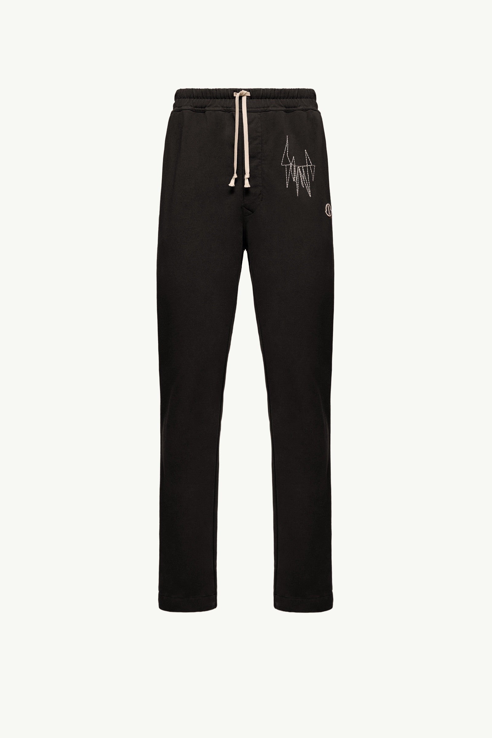 Moncler Moncler + Rick Owens Cotton Sweatpants Black Black