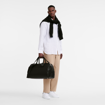 Longchamp Le Foulonné L Travel bag Black