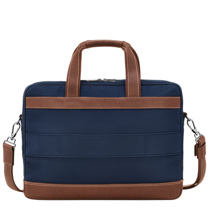 Longchamp Boxford L Briefcase Blue