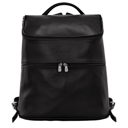 Longchamp Le Foulonné Backpack Black