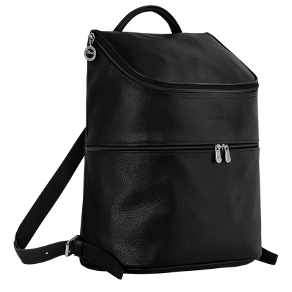 Longchamp Le Foulonné Backpack Black
