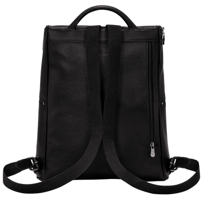 Longchamp Le Foulonné Backpack Black