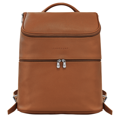 Longchamp Le Foulonné Backpack Caramel