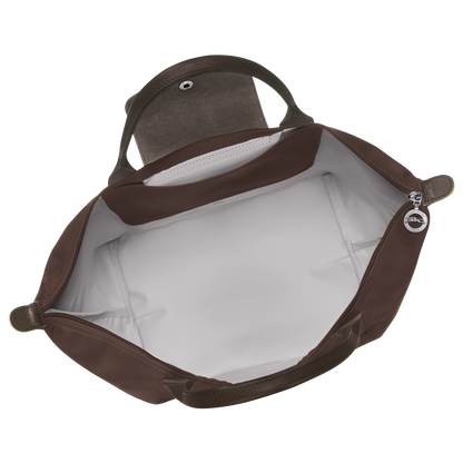 Longchamp Le Pliage Green M Handbag Mocha