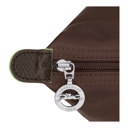 Longchamp Le Pliage Green M Handbag Mocha