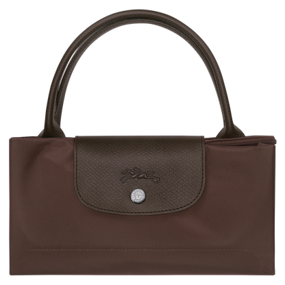 Longchamp Le Pliage Green M Handbag Mocha