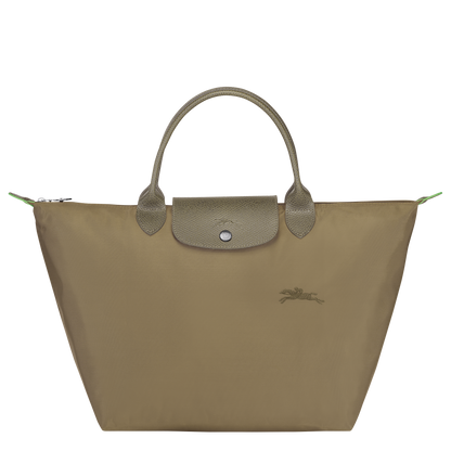 Longchamp Le Pliage Green M Handbag Artichoke