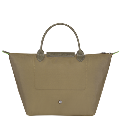 Longchamp Le Pliage Green M Handbag Artichoke