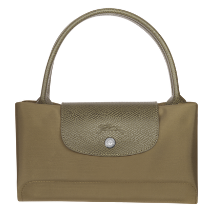 Longchamp Le Pliage Green M Handbag Artichoke