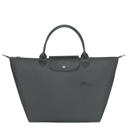 Longchamp Le Pliage Green M Handbag Graphite