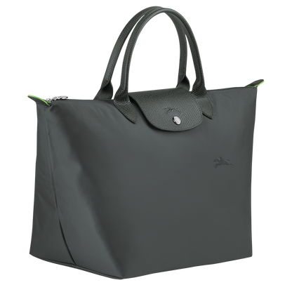 Longchamp Le Pliage Green M Handbag Graphite