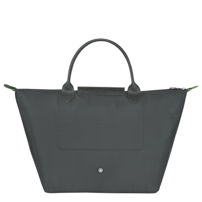 Longchamp Le Pliage Green M Handbag Graphite