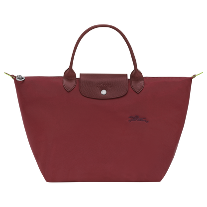 Longchamp Le Pliage Green M Handbag Pomegranate
