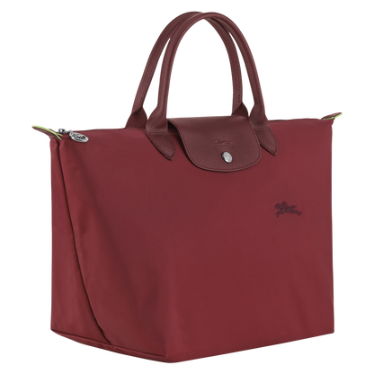 Longchamp Le Pliage Green M Handbag Pomegranate