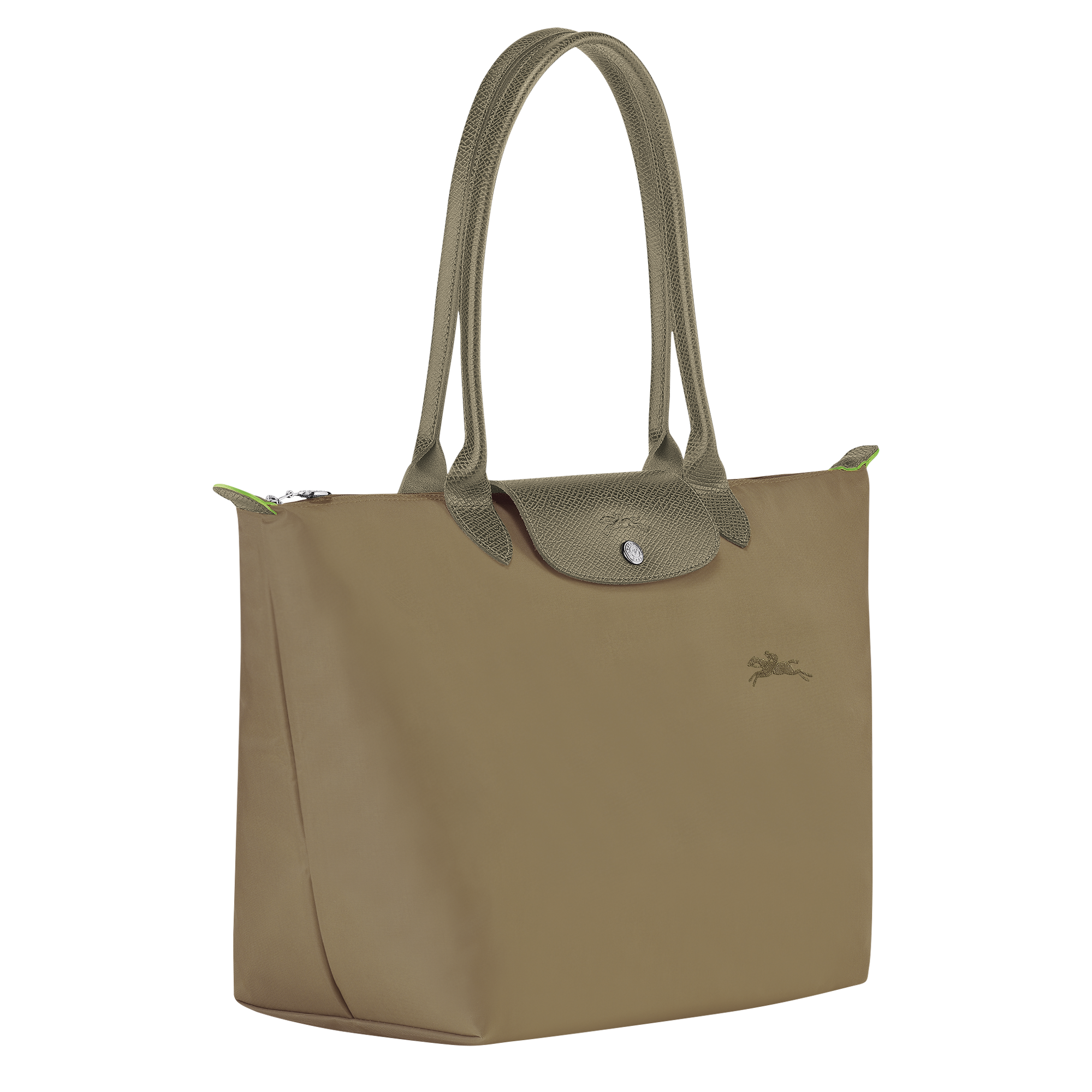 Longchamp Le Pliage Green L Tote bag Artichoke