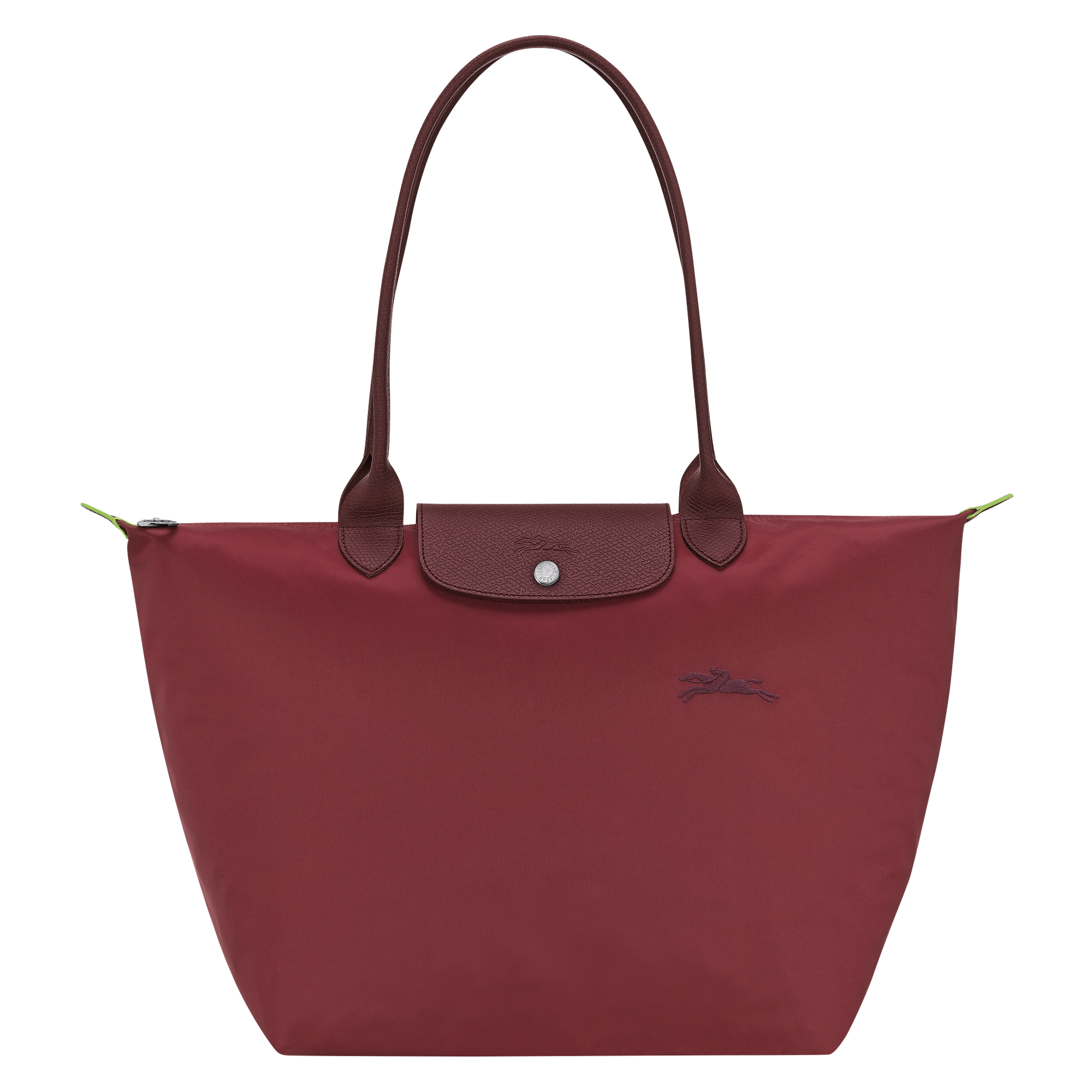 Longchamp Le Pliage Green L Tote bag Pomegranate