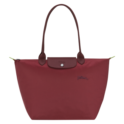 Longchamp Le Pliage Green L Tote bag Pomegranate