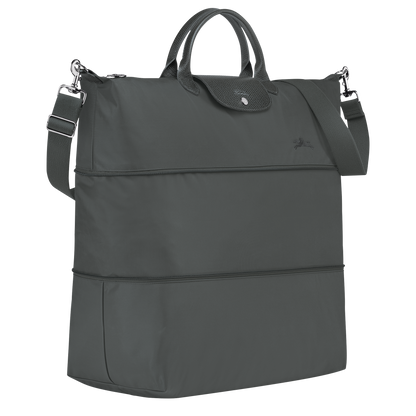 Longchamp Le Pliage Green Travel bag expandable Graphite