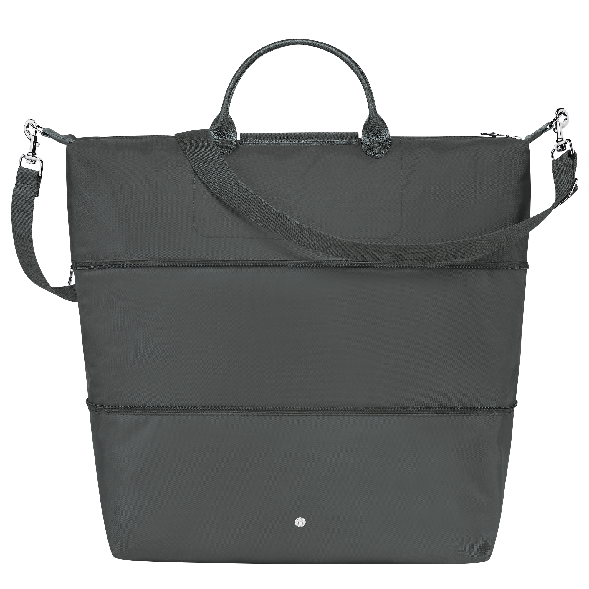 Longchamp Le Pliage Green Travel bag expandable Graphite