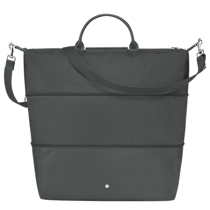 Longchamp Le Pliage Green Travel bag expandable Graphite