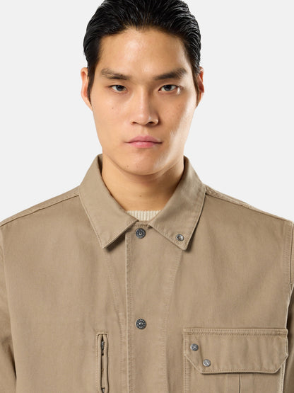 Stone Island Comfort-Fit Overshirt with Snap Fastening 1200001