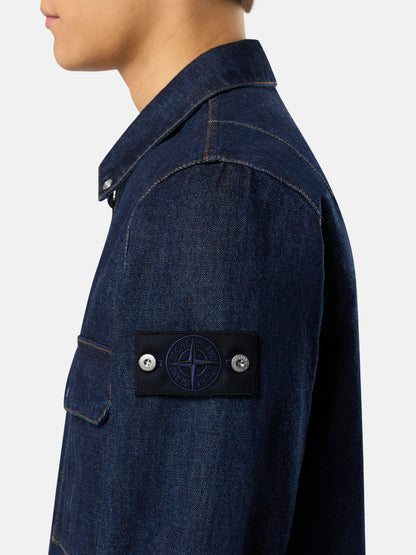 Stone Island Comfort-Fit Overshirt with Zip Fastening 1200002