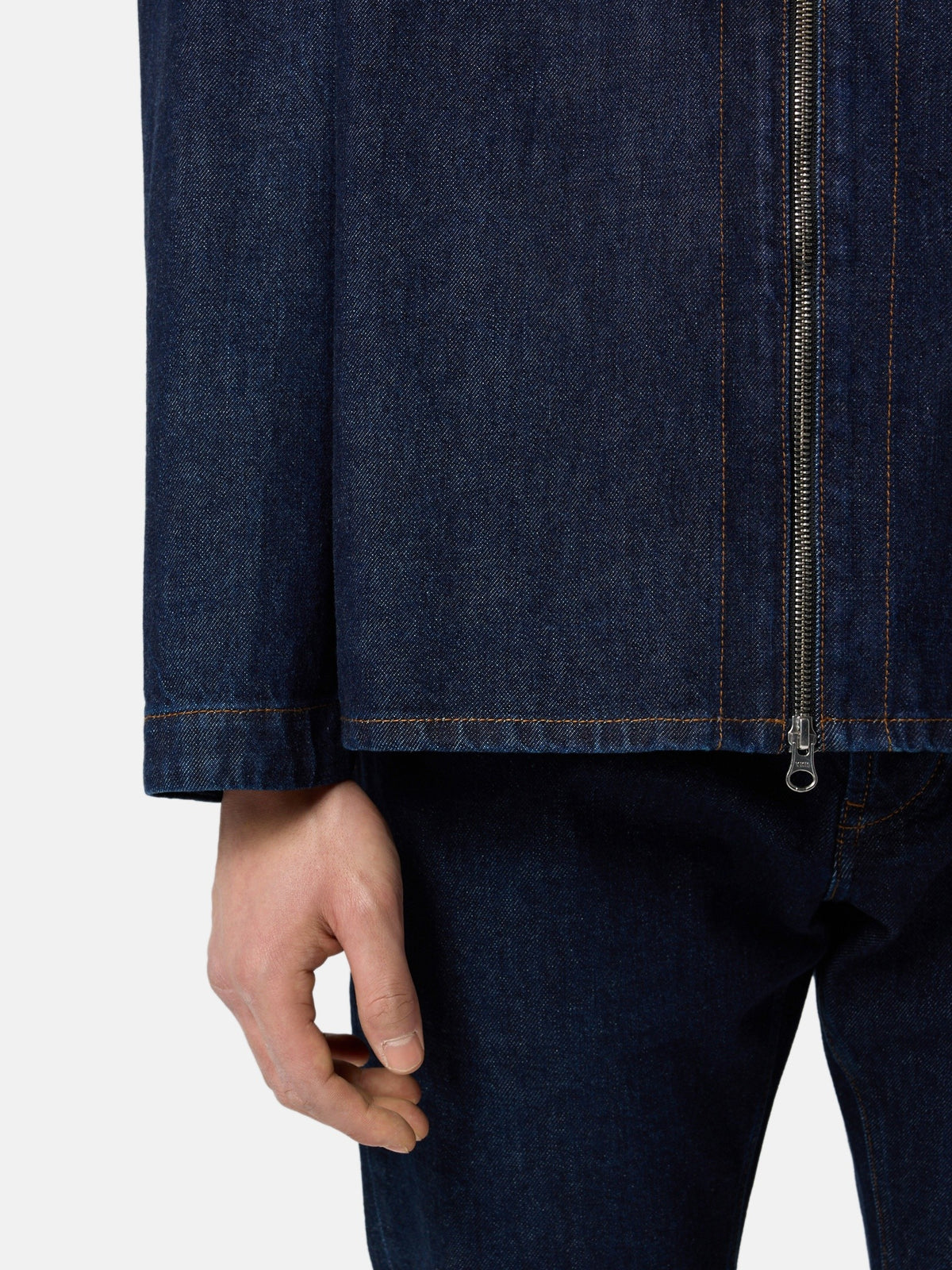 Stone Island Comfort-Fit Overshirt with Zip Fastening 1200002