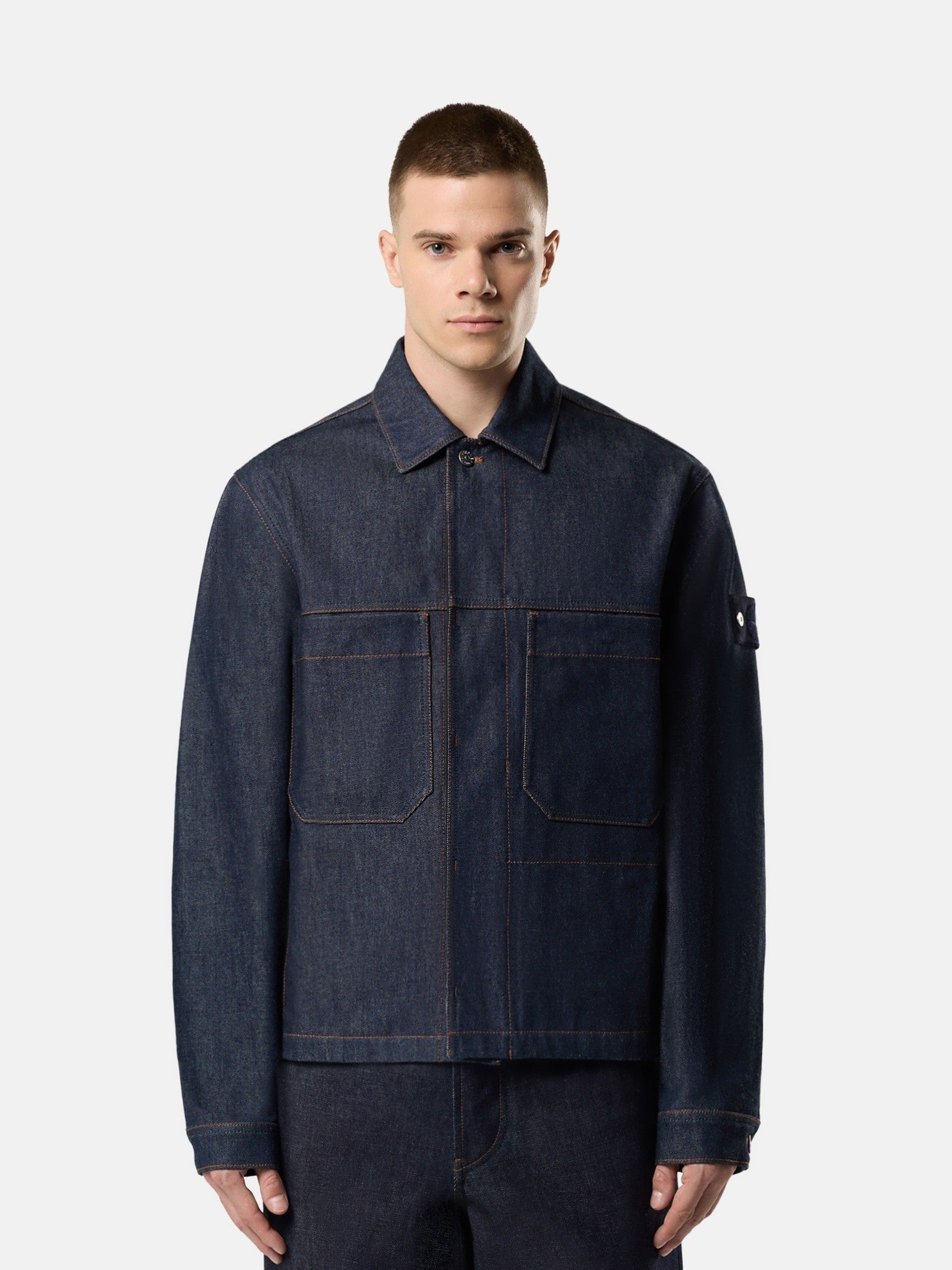 Stone Island Coach Jacket with Pockets 4100006