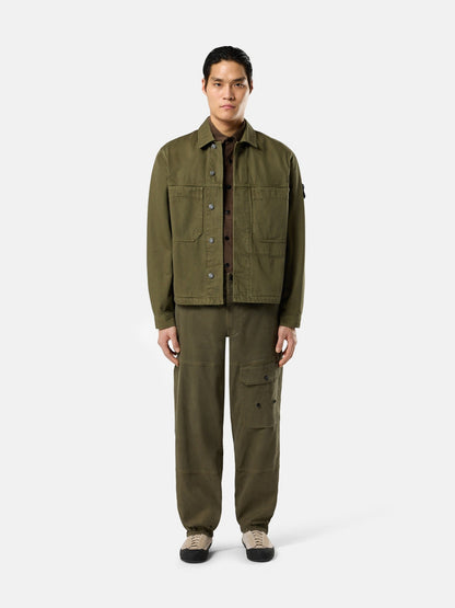 Stone Island Coach Jacket with Anti-Drop 4100006
