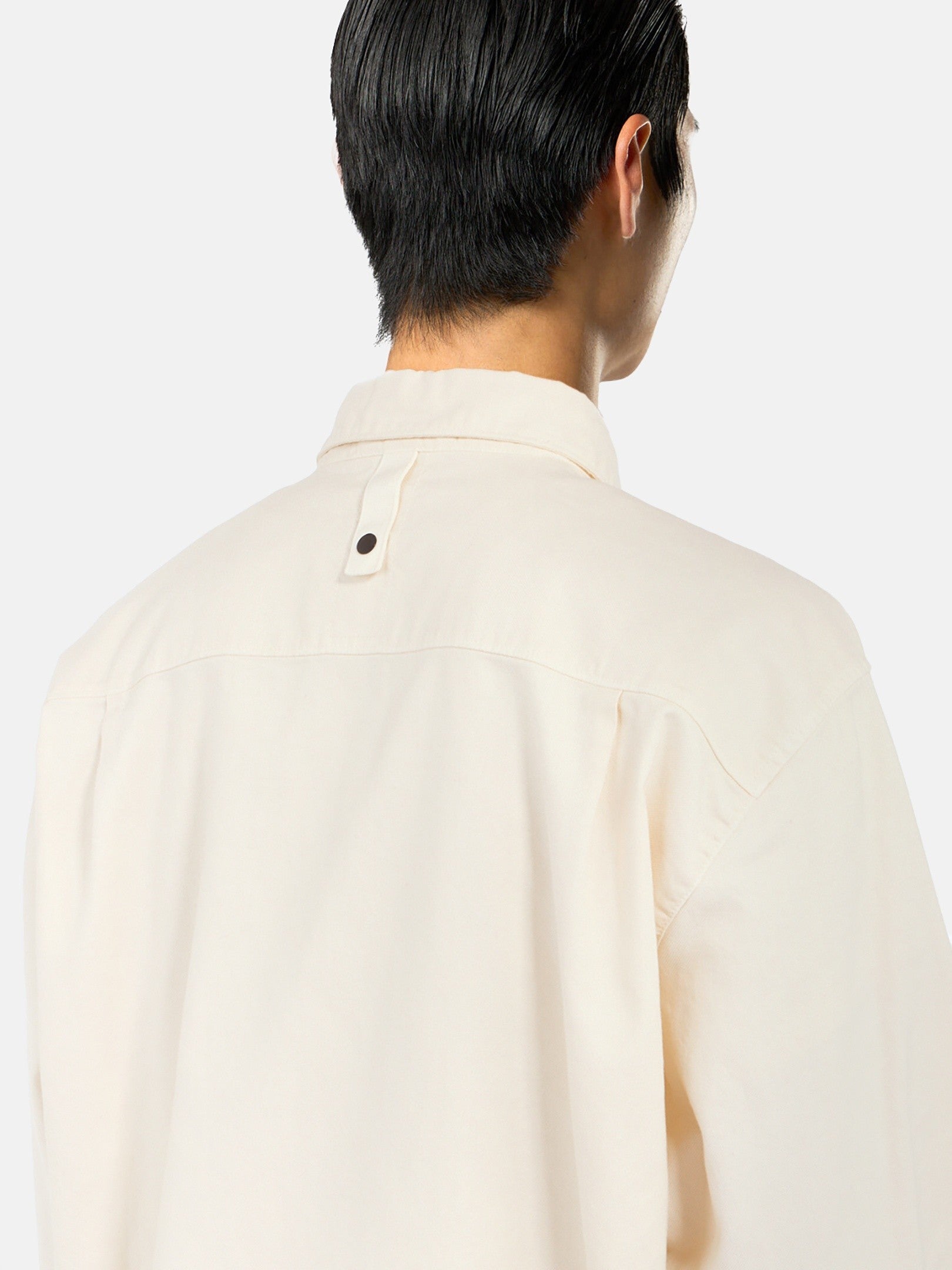 Stone Island Comfort-Fit Long-Sleeve Shirt with Logo Embroidery 1100004