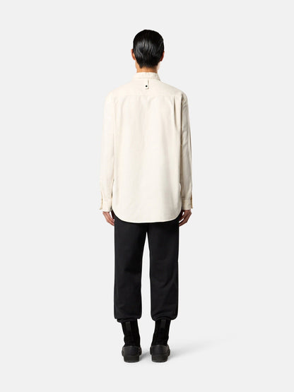 Stone Island Comfort-Fit Long-Sleeve Shirt with Logo Embroidery 1100004