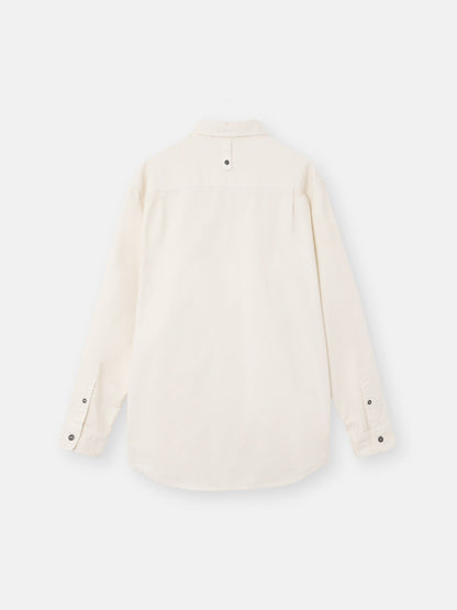 Stone Island Comfort-Fit Long-Sleeve Shirt with Logo Embroidery 1100004