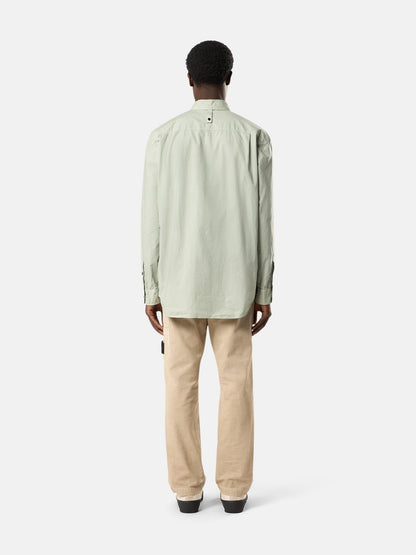 Stone Island Comfort-Fit Long-Sleeve Shirt with Chest Pocket 1100002