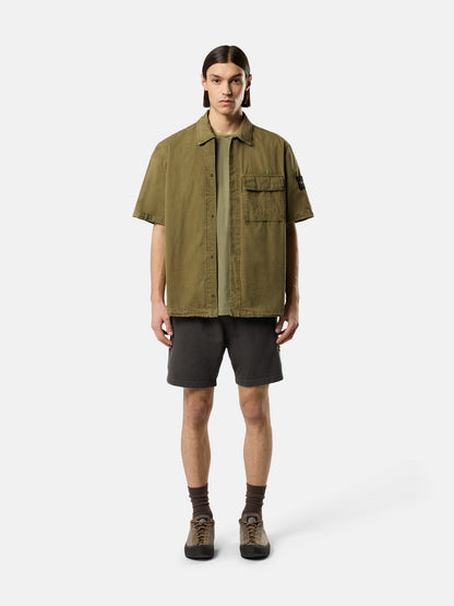 Stone Island Comfort-Fit Short-Sleeve Shirt with Pocket 1200031