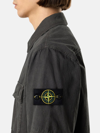 Stone Island Comfort-Fit Short-Sleeve Shirt with Pocket 1200031