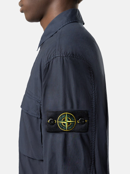 Stone Island Comfort-Fit Overshirt with Snap Fastening 1200032