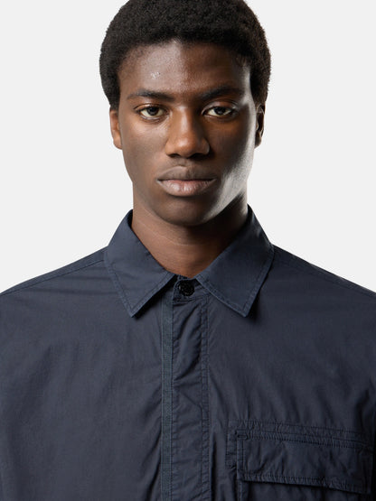 Stone Island Comfort-Fit Overshirt with Snap Fastening 1200032
