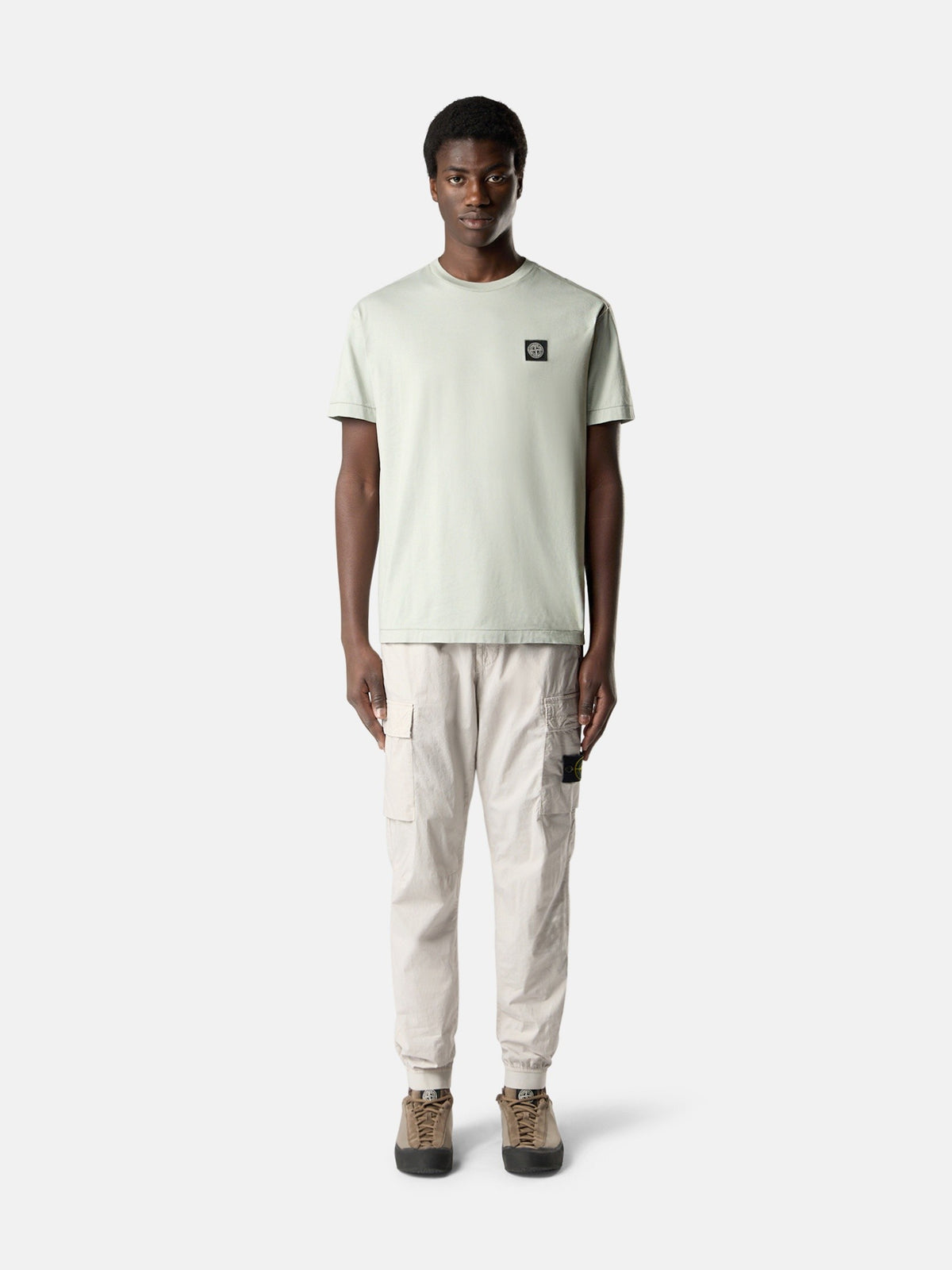 Stone Island Slim-Fit T-Shirt with Compass Patch 2100027