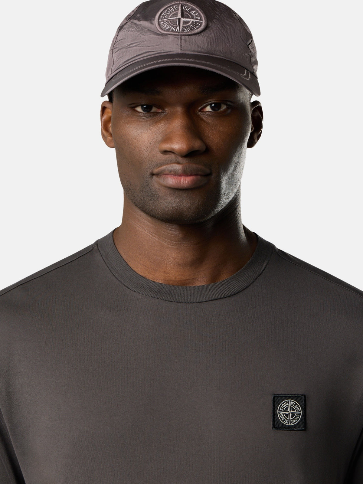 Stone Island Slim-Fit Long-Sleeve T-Shirt with Compass Patch 2100031