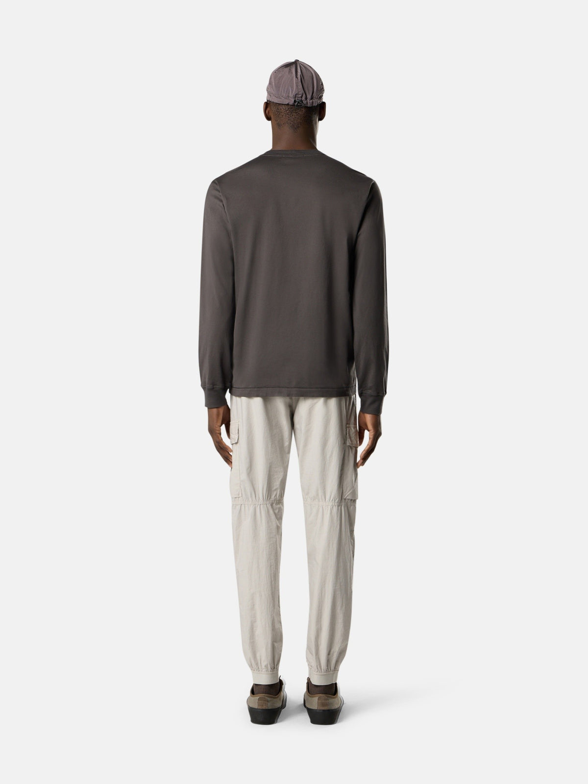 Stone Island Slim-Fit Long-Sleeve T-Shirt with Compass Patch 2100031