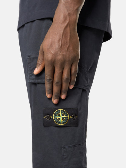 Stone Island Skinny-Fit Cargo Chino Trousers with Asymmetrical Seams 3100052