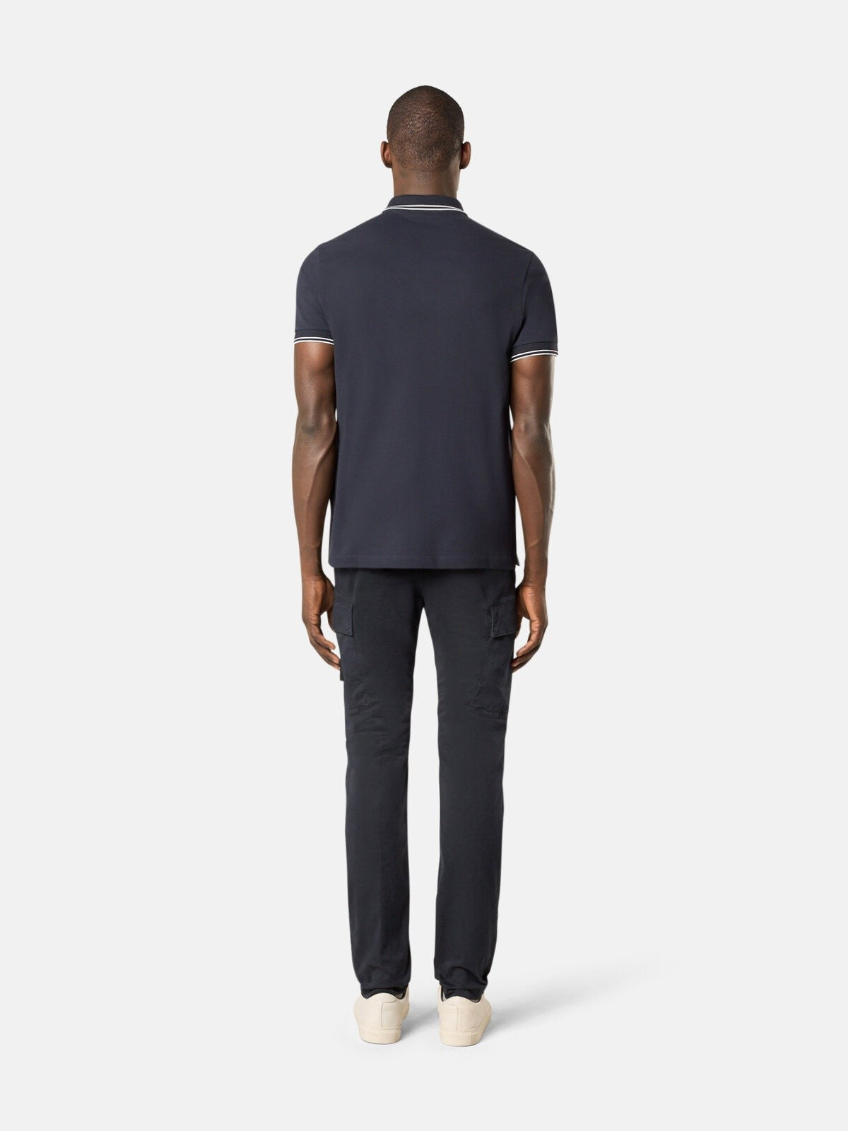 Stone Island Skinny-Fit Cargo Chino Trousers with Asymmetrical Seams 3100052